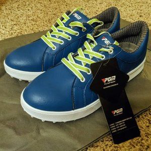 PGM Women's Golf Shoes, Lightweight Waterproof Spikeless Golf Shoes for Ladies